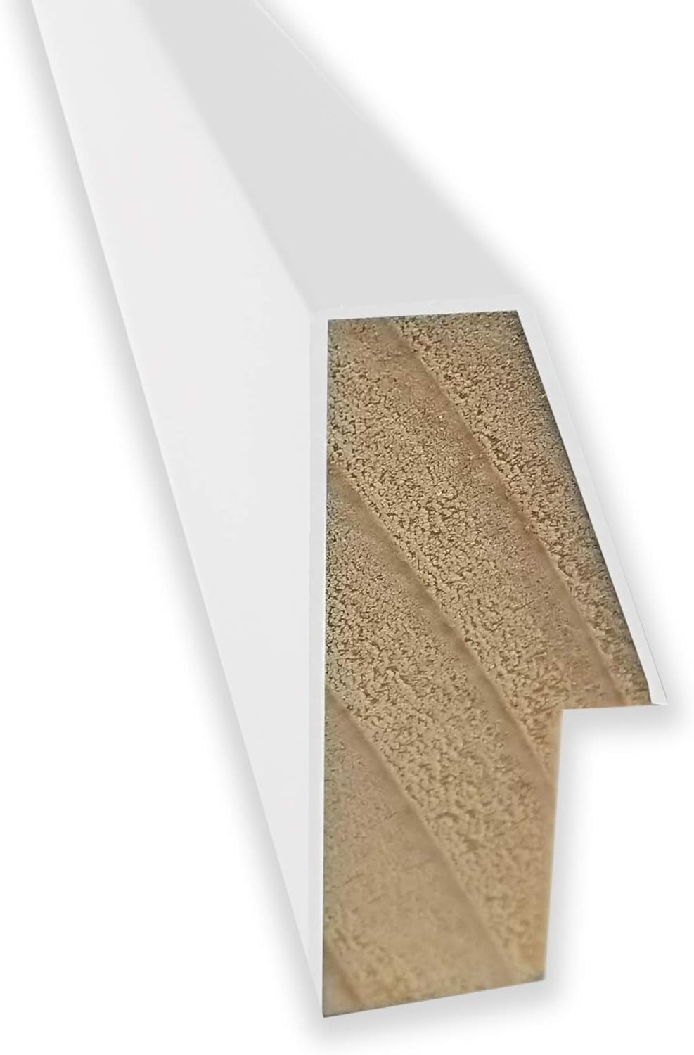 Amanti Art Natural Cork Board for Wall, 29x33 Vision Board with White Frame, Large Corkboard Office Decor for Home Organization, Modern Corkboard Pinboard to Display Items for Home Organization in