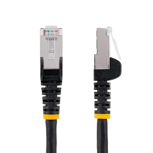 StarTech.com 100ft Black CAT6a Ethernet Cable, Snagless RJ45, 100W PoE++ - Image 2