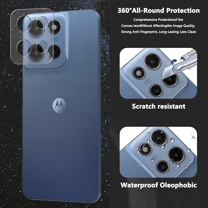3+2 Pack Tempered Glass for Motorola Moto G Power Screen Protector - Image 5