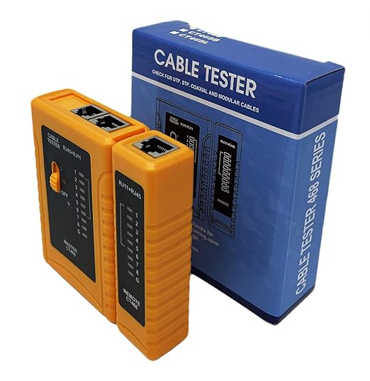 iMBAPrice NF-468 Network Cable Tester, CAT5 CAT6 & UTP Cables, Continuity Test - Image 6