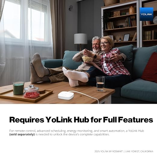 YoLink Plug Mini, Ultra-Compact Smart Outlet - Image 9
