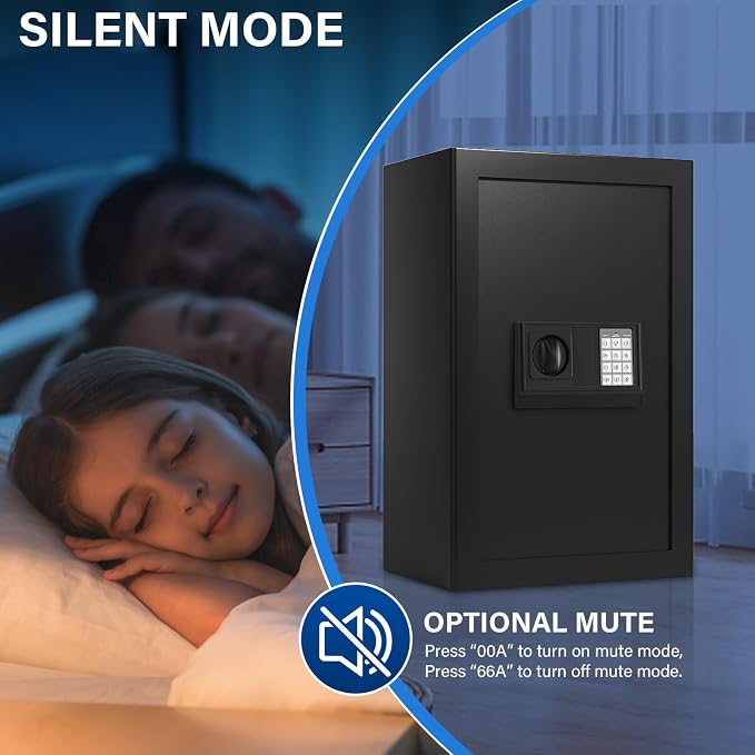 23.62 inches Tall Safe Box, 4.4 Cuft Home Safe - Image 8