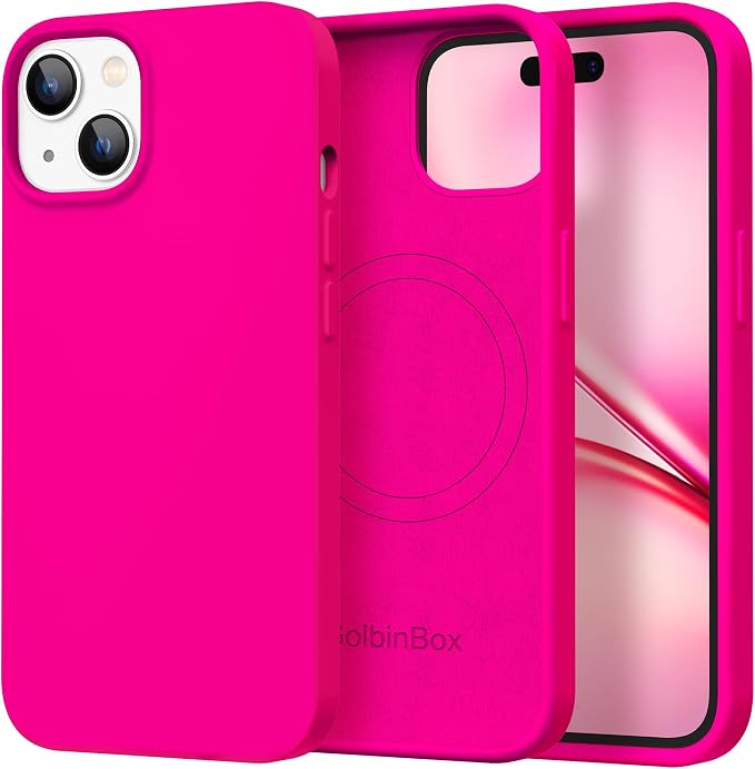GolbinBox Magnetic for iPhone 13 Case & iPhone 14 Case, Compatible by GolbinBox