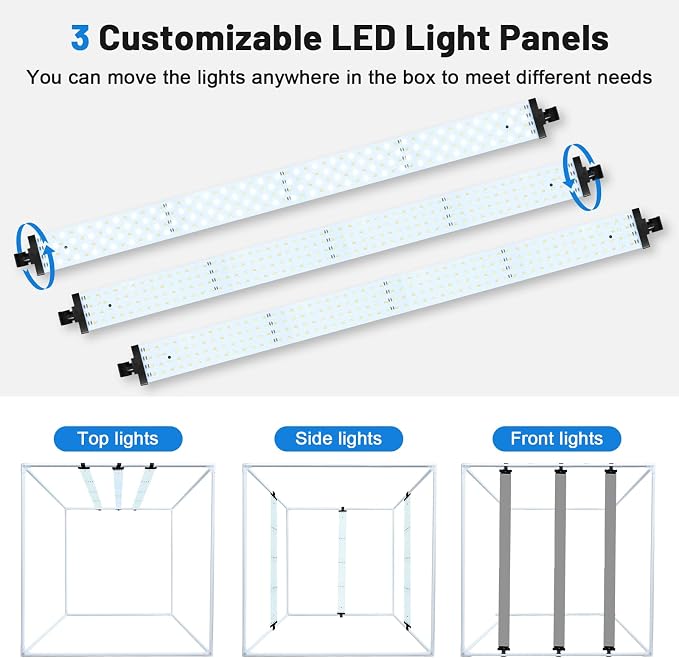 32x32 Inch Photo Studio Photo Light Box - Image 4