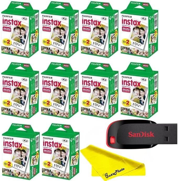 Fujifilm Instax Mini Instant Camera Film by FUJIFILM