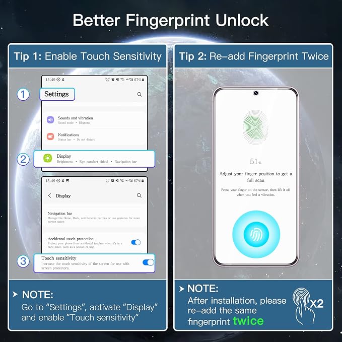 JETech Privacy Screen Protector - Image 2