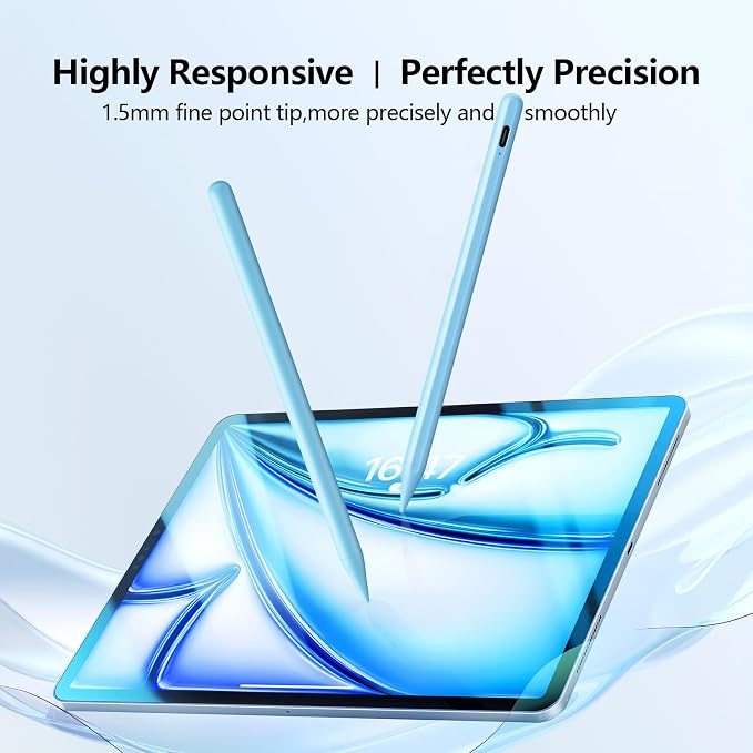 JAMJAKE Stylus Pen for iPad 6th-11th Generation-2X Fast Charge Active Pencil - Image 2