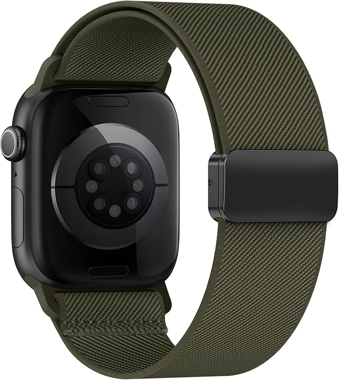 Stretchy Band Compatible with Apple Watch Band 40mm 38mm 41mm 42mm 44mm 45mm by FireFit