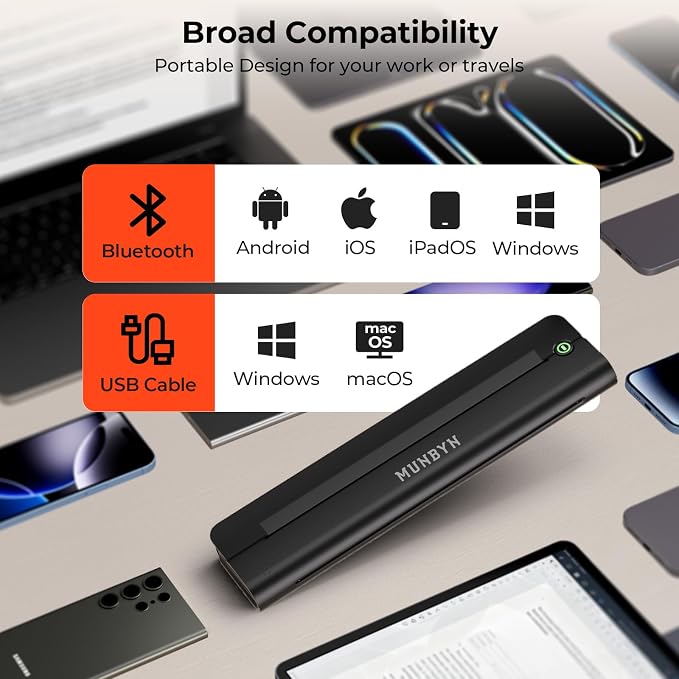 MUNBYN Portable Printer Wireless - Image 4