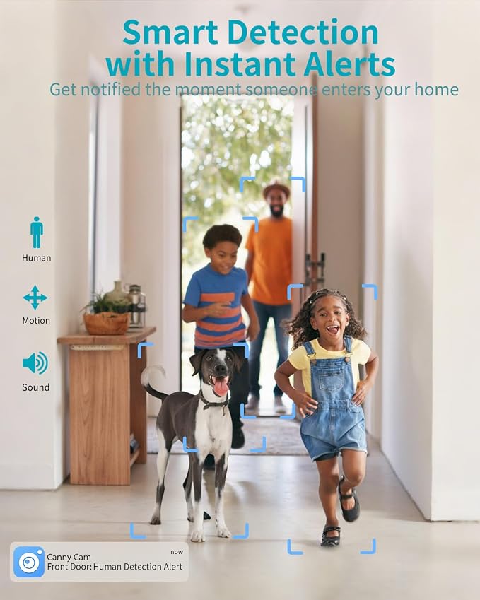 VIMTAG 4K 8MP Pan/Tilt Pet Camera Indoor - Image 8