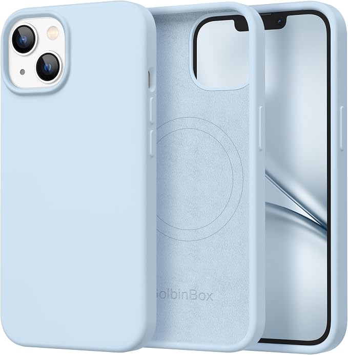 GolbinBox Magnetic for iPhone 13 Case & iPhone 14 Case, Compatible by GolbinBox