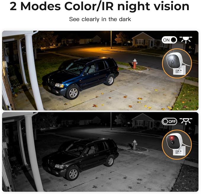 2K Cameras for Home Security Indoor/Outdoor, Inside Cameras for - Image 6