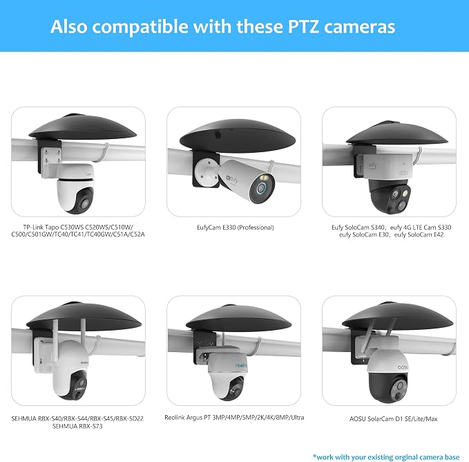 2 in 1 Security Camera Sun Rain Cover - Image 3