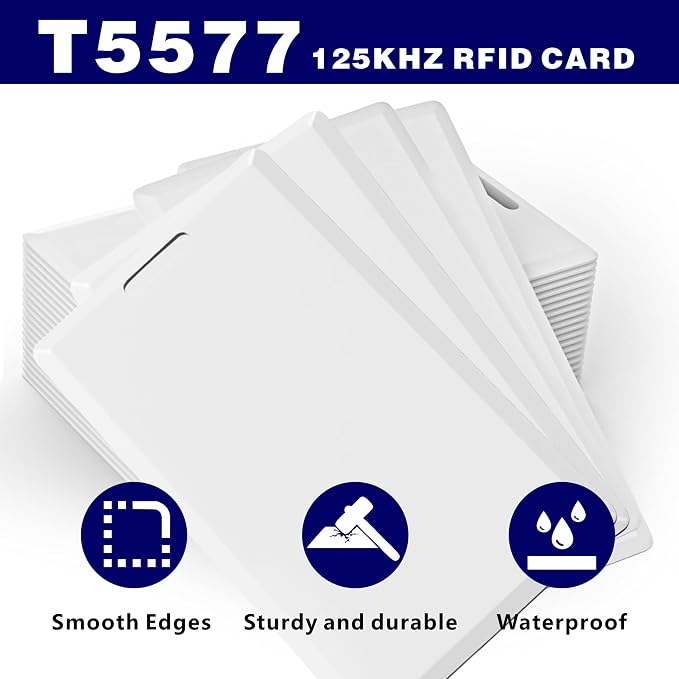 10pcs T5577 RFID Card 125khz RFID Card Rewritable RFID Proximity Cards - Image 3