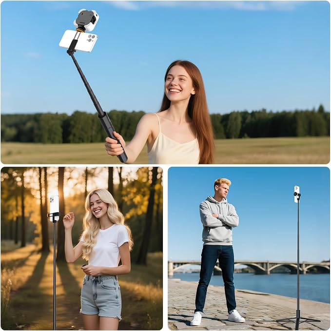 NEEWER Entry Level Version 16-71" Selfie Stick Tripod Compatible - Image 7