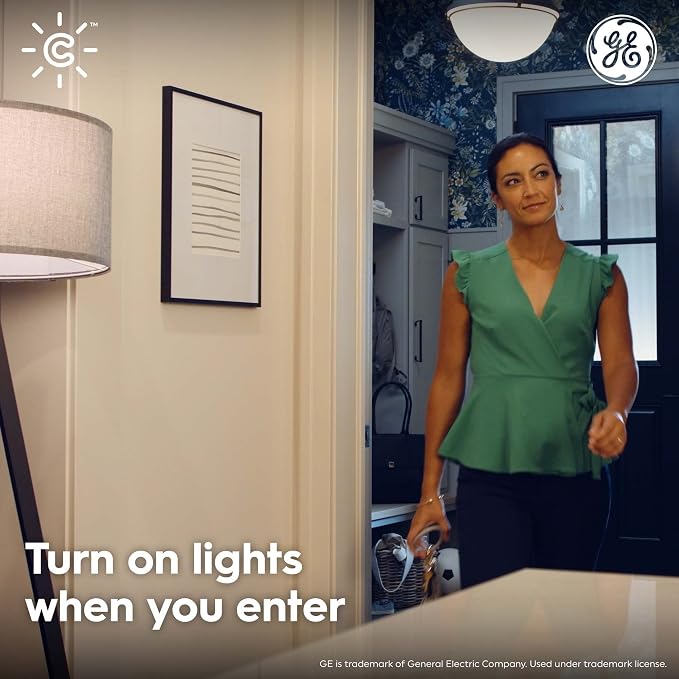 GE CYNC Wireless Smart Motion Sensor, Battery-Powered, Works - Image 5