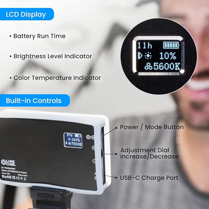Lume Cube Video Conference Lighting Kit | Live Streaming, Video Conferencing - Image 5