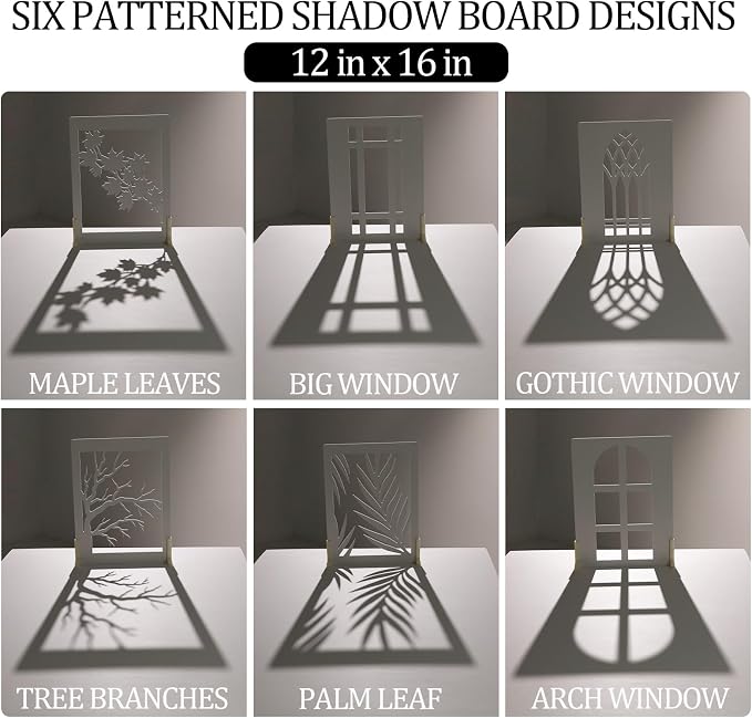 6PCS Photography Background Shadow Boards - Image 2