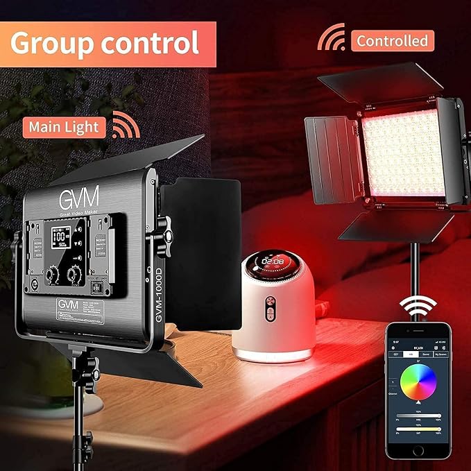 GVM 1000D RGB Led Video Light - Image 3