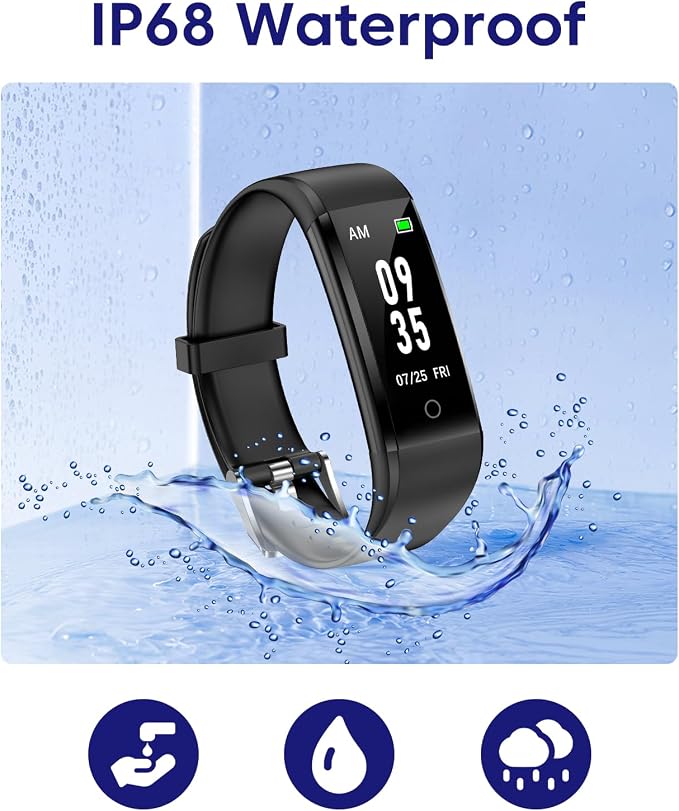Pedometer Watch No Bluetooth No APP No Phone Required, Simple Fitness Tracker - Image 8