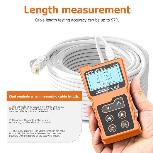 Network Cable Tester, Poe Cable Tester - Image 5