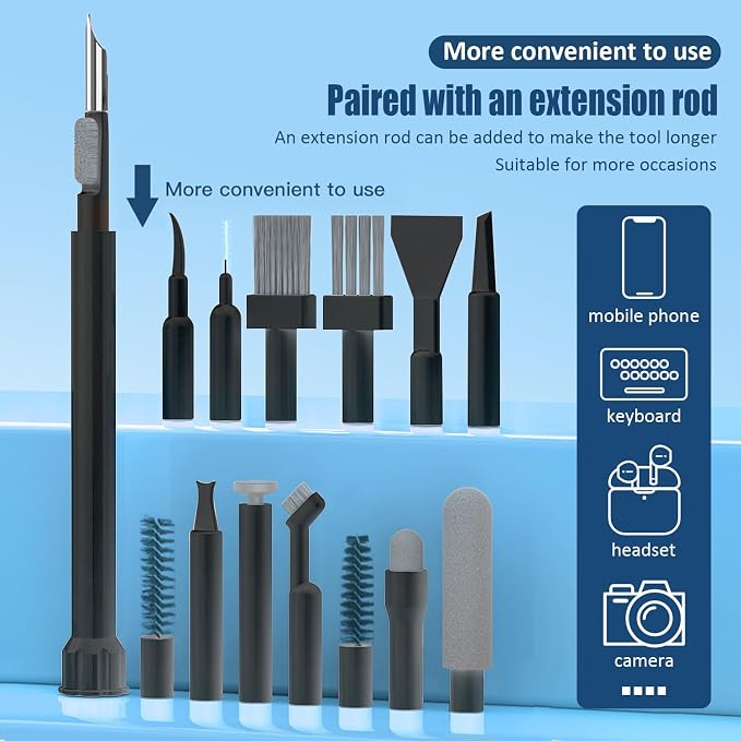 Keyboard Cleaning Kit Laptop Cleaner, 32-in-1 Computer Screen Cleaning Brush - Image 7