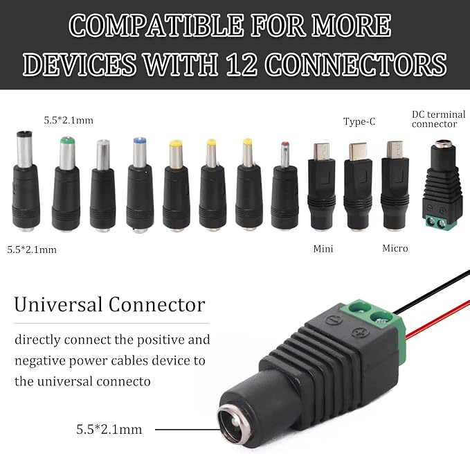 USB to DC Power Charging Cable - Image 2