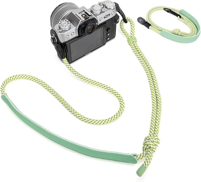 128cm Adjustable Vintage Braided Rope Vintage Camera Neck Shoulder Strap by JJC