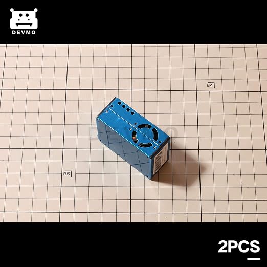 DEVMO 2PCS Digital Particle Concentration Laser Sensor PMS5003 PM2.5 PM10+Cable - Image 4