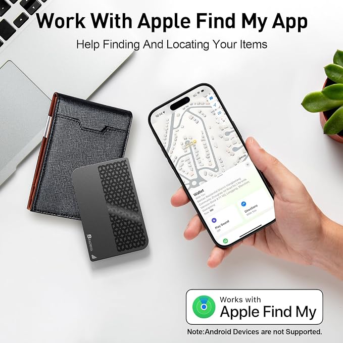 2026 Apple MFi Certified Wallet Tracker Smart Card - Image 2