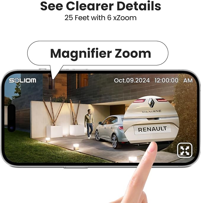 SOLIOM- True 5MP HD Security Cameras Outdoor Wireless, Add-On Camera, Solar - Image 2