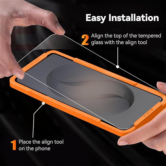 Wiaocit 3 Pack Tempered Glass Screen Protector - Image 2