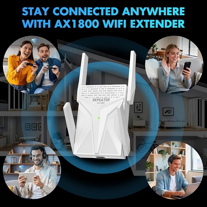AX3000 WiFi Extender Signal Booster - Image 7
