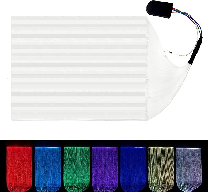Fiber Optic Fabric, Led Accessories, Led Fiber Optic Mesh Lights by LYML.E1