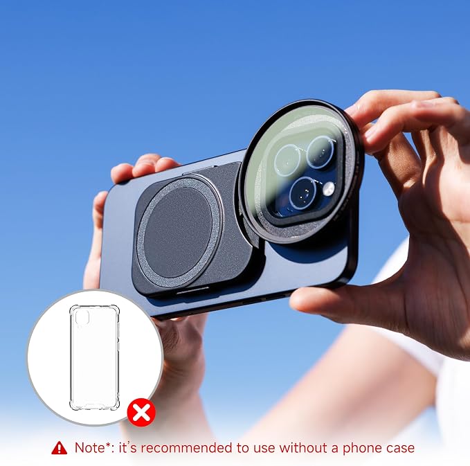 JJC 67mm CPL Filter for iPhone, Magnetic Circiular Polarizer Lens Filter - Image 8