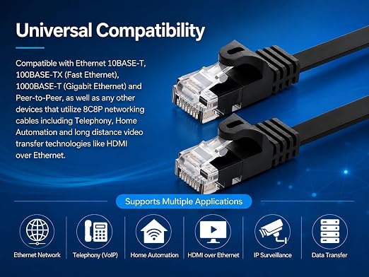 BRENDAZ Cat5e Ethernet Patch Cable, Pure Bare Copper Wire - Image 6