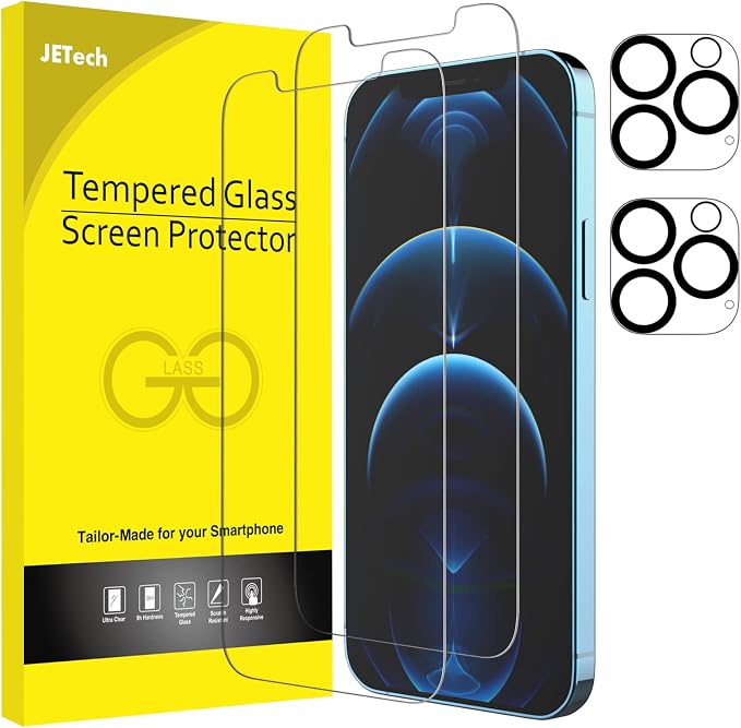 JETech Screen Protector for iPhone 12 Pro 6.1-Inch by JETech