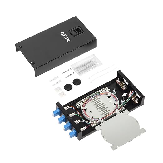 4 Port Wallmount Box Fiber Optic Terminal encloure - Image 2