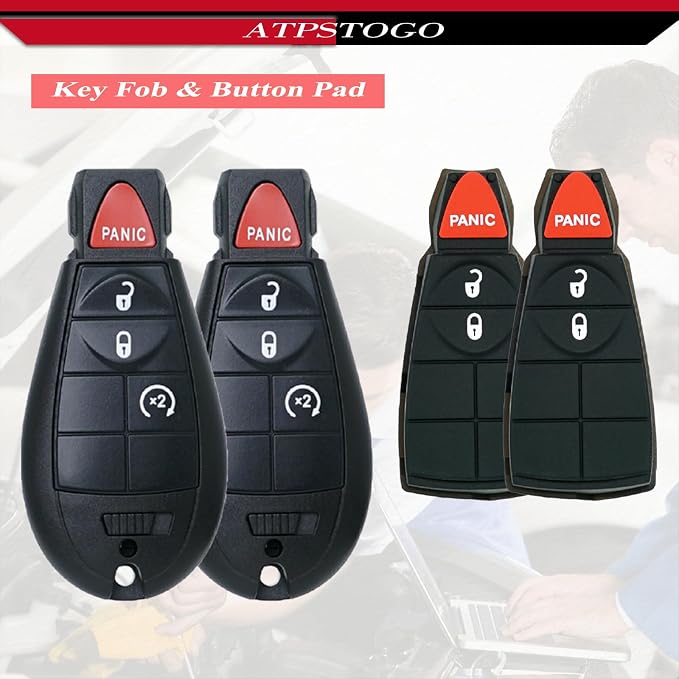 DIY Key Fob Replacement Fits for 2013 2014 2015 2016 2017 Dodge Ram 1500 2500 - Image 6