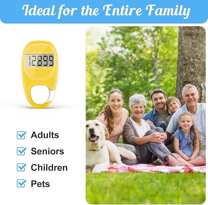 Simple Pedometer for Walking, Accurate Step Tracker - Image 4