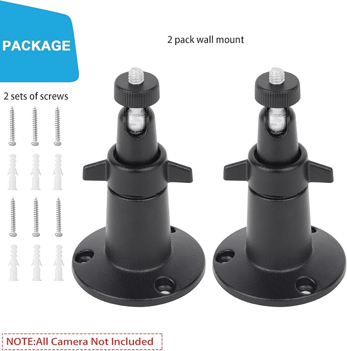 UYODM 2 Pack Wall Mount Holder for SimpliSafe Outdoor Security Camera, - Image 7