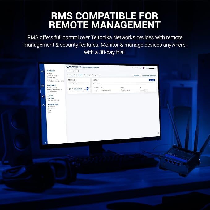 Teltonika RUT951 Industrial WiFi Cellular Router - 4G LTE - Image 5