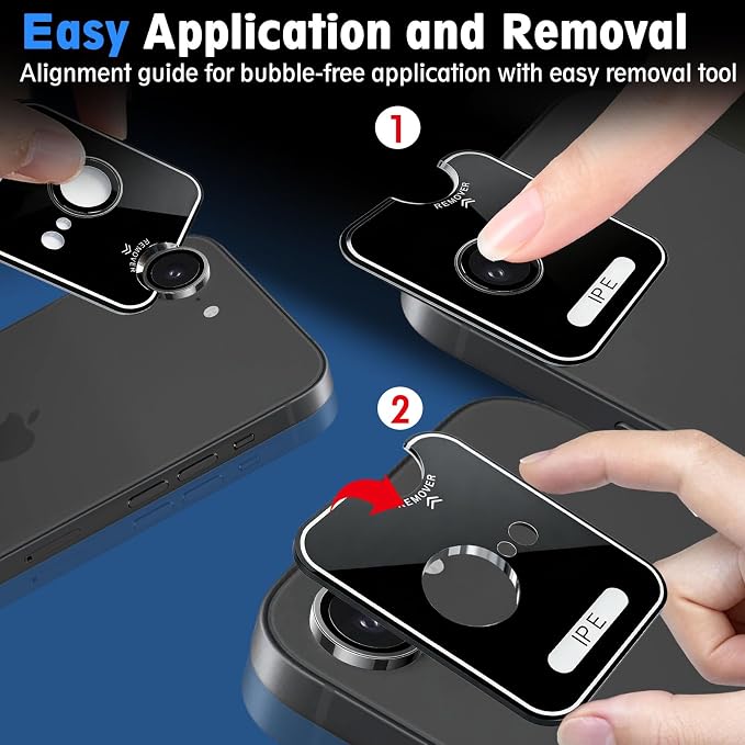 SiHPuoy 3 Pack Camera Lens Protector - Image 3