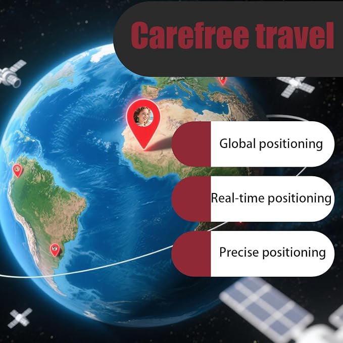GPS Tracker for Vehicles, Car GPS Tracker Portable Real Time Magnetic GPS - Image 7