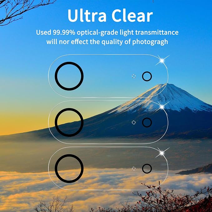 Dengduoduo 3 Pack Camera Lens Protector - Image 3
