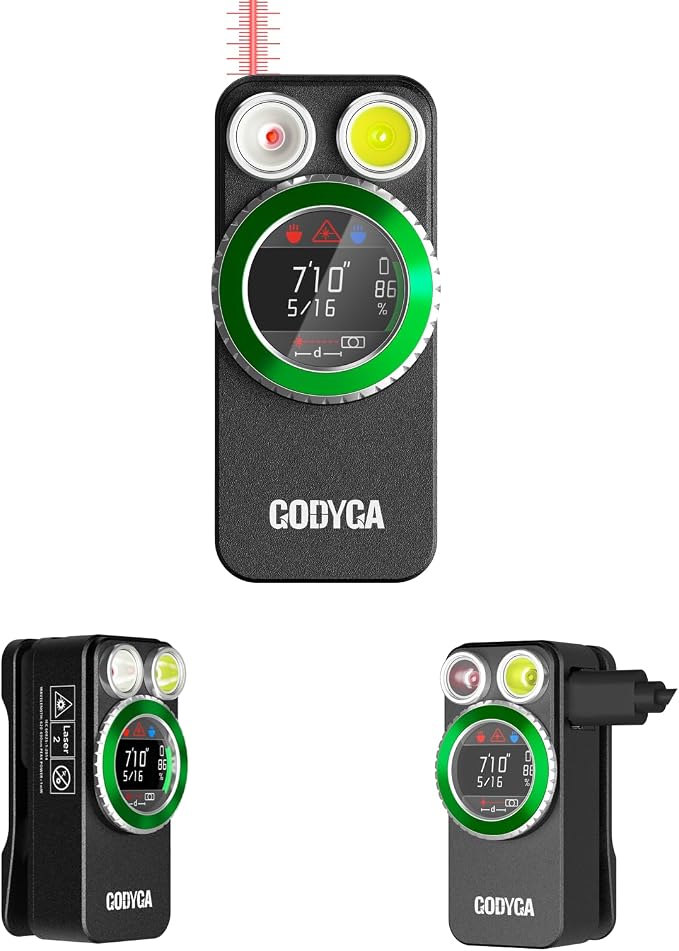 Godyga TorchEye RD 4-in-1 Smart EDC Flashlight by AccurateProfessional