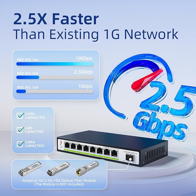 8 Port 2.5G Web Managed Ethernet Switch - Image 6