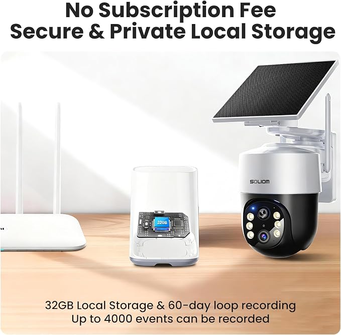 SOLIOM Security Cameras Wireless Outdoor, 4K Ultra HD - Image 5