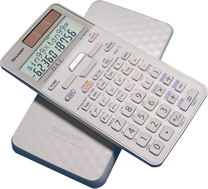 Sharp EL-531TGBDW 12-Digit Scientific/Engineering Calculator - Image 6