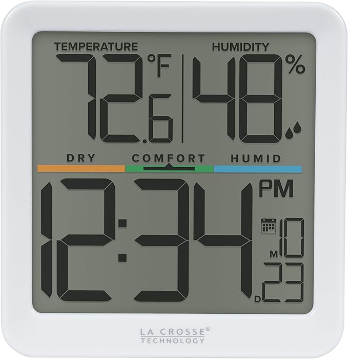 La Crosse Technology 302-1408-TBP Indoor Comfort Meter by LaCrosseTechnology